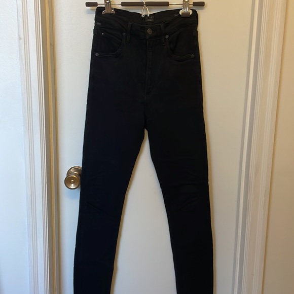 Citizens of Humanity Black High Rise Jeans - Picture 3 of 13